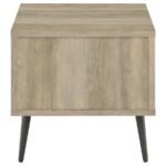 WELSH SQUARE ENGINEERED WOOD SIDE END TABLE DISTRESSED PINE - Image 7