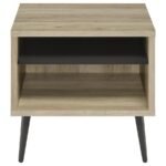 WELSH 2-PIECE COFFEE AND END TABLE SET DISTRESSED PINE - Image 4