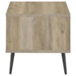 WELSH 2-PIECE COFFEE AND END TABLE SET DISTRESSED PINE - Image 5