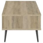 WELSH 2-PIECE COFFEE AND END TABLE SET DISTRESSED PINE - Image 11