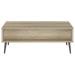 WELSH 2-PIECE COFFEE AND END TABLE SET DISTRESSED PINE - Image 13