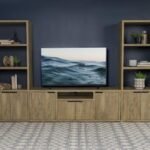TABBY 3-PIECE 60-INCH TV ENTERTAINMENT CENTER MANGO