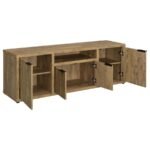 TABBY 4-DOOR ENGINEERED WOOD 60-INCH TV STAND MANGO - Image 3