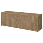 TABBY 4-DOOR ENGINEERED WOOD 60-INCH TV STAND MANGO - Image 9