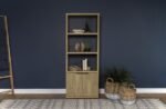 TABBY 3-SHELF ENGINEERED WOOD MEDIA TOWER MANGO - Image 2