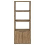 TABBY 3-SHELF ENGINEERED WOOD MEDIA TOWER MANGO - Image 4