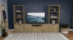 TABBY 3-SHELF ENGINEERED WOOD MEDIA TOWER MANGO - Image 10