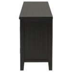 CONCORD 2-DOOR 60-INCH TV STAND CONSOLE DISTRESSED JAVA - Image 6