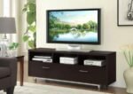 CASEY 2-DRAWER ENGINEERED WOOD 60-INCH TV STAND CAPPUCCINO - Image 2