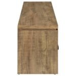 ELKTON 2-DRAWER ENGINEERED WOOD 59-INCH TV STAND MANGO - Image 10