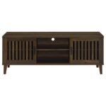 SEDONA 2-DOOR ENGINEERED WOOD 60-INCH TV STAND DARK PINE - Image 4