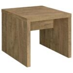 LYNETTE SQUARE ENGINEERED WOOD END TABLE MANGO