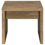 LYNETTE SQUARE ENGINEERED WOOD END TABLE MANGO - Image 3