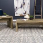 LYNETTE 2-PIECE RECTANGULAR COFFEE AND END TABLE SET MANGO