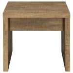 LYNETTE 2-PIECE RECTANGULAR COFFEE AND END TABLE SET MANGO - Image 4