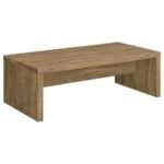 LYNETTE 2-PIECE RECTANGULAR COFFEE AND END TABLE SET MANGO - Image 6