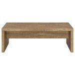 LYNETTE RECTANGULAR ENGINEERED WOOD COFFEE TABLE MANGO - Image 3