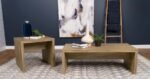 LYNETTE RECTANGULAR ENGINEERED WOOD COFFEE TABLE MANGO - Image 7