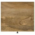 STEPHIE RECTANGULAR SIDE END TABLE WITH STORAGE HONEY BROWN - Image 11