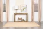 BENTON RECTANGULAR SOLID WOOD SOFA CONSOLE TABLE NATURAL - Image 2