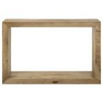 BENTON RECTANGULAR SOLID WOOD SOFA CONSOLE TABLE NATURAL - Image 3