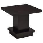 RESTON 3-PIECE SQUARE COFFEE AND END TABLE SET CAPPUCCINO - Image 3