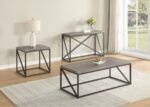 BIRDIE SQUARE ENGINEERED WOOD END TABLE SONOMA GREY - Image 9