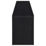 RUTLAND 78-INCH 3-DRAWER TV STAND MEDIA CONSOLE BLACK - Image 7