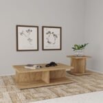 CORTONA 2-PIECE COFFEE AND END TABLE SET MANGO