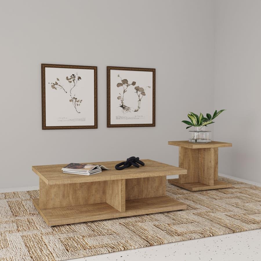 706178-S2_01x900.jpg CORTONA 2-PIECE COFFEE AND END TABLE SET MANGO - Image 1