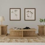 CORTONA 3-PIECE COFFEE AND END TABLE SET MANGO
