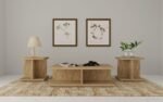 CORTONA 3-PIECE COFFEE AND END TABLE SET MANGO