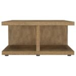 CORTONA SQUARE ENGINEERED WOOD COCKTAIL COFFEE TABLE MANGO - Image 5