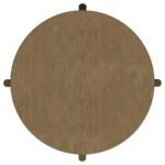 ARINI 3-PIECE ROUND COFFEE AND END TABLE SET SAND WASH - Image 6