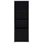 WINFIELD 3-PIECE ENTERTAINMENT CENTER 60-INCH TV STAND BLACK - Image 10