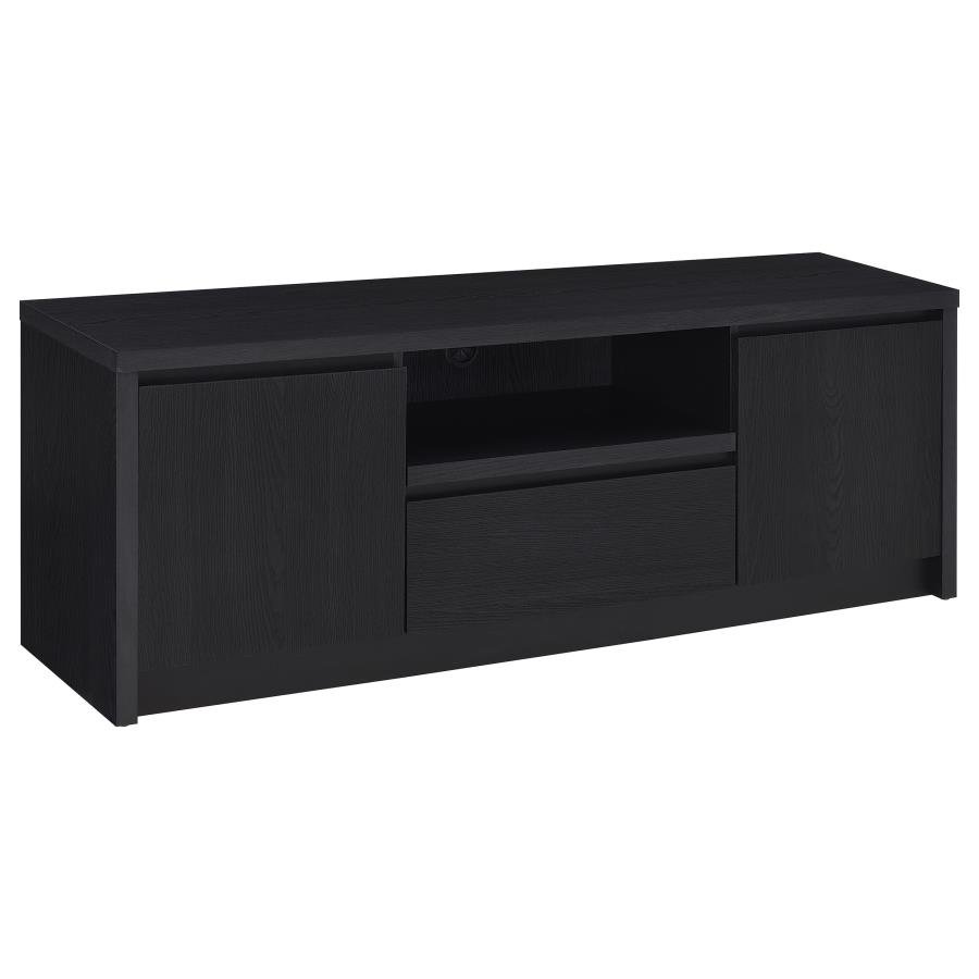 706222_02x900.jpg WINFIELD 60-INCH 2-DOOR TV STAND MEDIA CONSOLE BLACK - Image 1