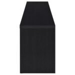 WINFIELD 60-INCH 2-DOOR TV STAND MEDIA CONSOLE BLACK - Image 6