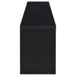 WINFIELD 60-INCH 2-DOOR TV STAND MEDIA CONSOLE BLACK - Image 9
