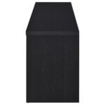 WINFIELD 3-PIECE ENTERTAINMENT CENTER 78-INCH TV STAND BLACK - Image 6