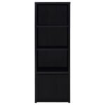 WINFIELD 3-SHELD MEDIA TOWER ENTERTAINMENT PIER BLACK - Image 4