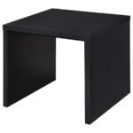 KNAPP ENGINEERED WOOD SQUARE SIDE END TABLE BLACK - Image 4