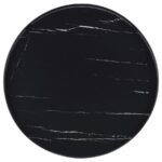 BRIGGS 3-PIECE ROUND COFFEE AND END TABLE SET BLACK - Image 5