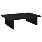 MAX RECTANGULAR ENGINEERED LAMINATE COFFEE TABLE BLACK