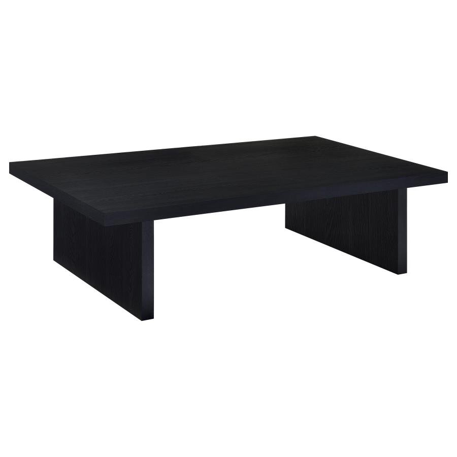 706278_02x900.jpg MAX RECTANGULAR ENGINEERED LAMINATE COFFEE TABLE BLACK - Image 1