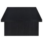 MAX RECTANGULAR ENGINEERED LAMINATE COFFEE TABLE BLACK - Image 4