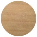 OTTOWA 2-PIECE ROUND WOOD COFFEE TABLE SET LIGHT OAK - Image 8