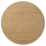 OTTOWA 3-PIECE ROUND WOOD COFFEE TABLE SET LIGHT OAK - Image 5
