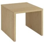 CANOGA ENGINEERED WOOD ACCENT SIDE END TABLE LIGHT OAK