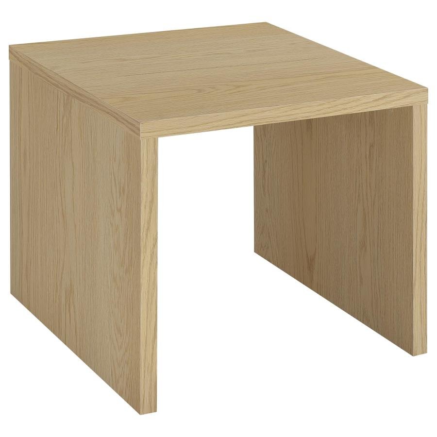 706347_02x900.jpg CANOGA ENGINEERED WOOD ACCENT SIDE END TABLE LIGHT OAK - Image 1