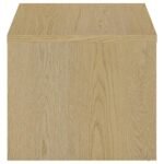 CANOGA 2-PIECE LIFT TOP COCKTAIL COFFEE TABLE SET LIGHT OAK - Image 6
